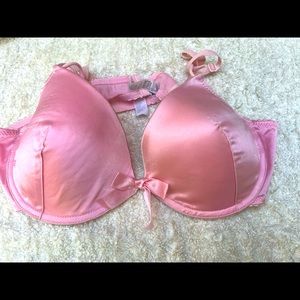 NWOT stunning  Pink Satin D&G Bra